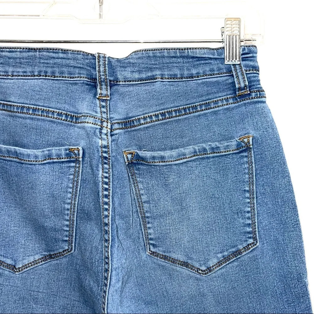 Fashion Nova Light Wash Ultra High Rise Super Skinny Jeans 9 Juniors - Picture 8 of 14